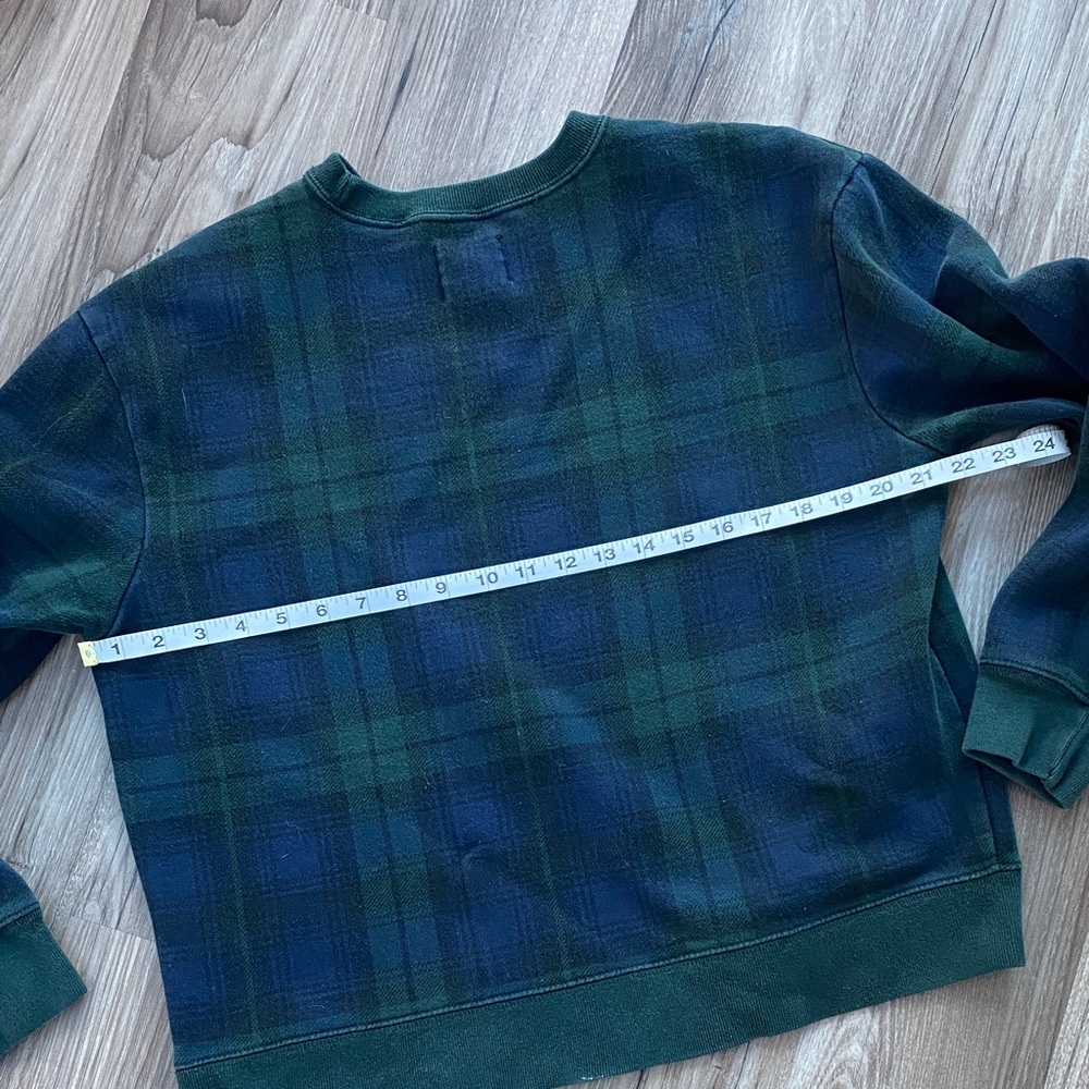 Vintage plaid Notre Dame Sweatshirt - Picture 9 of 11